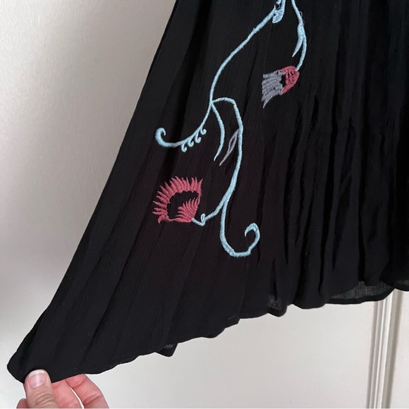 Free People Adelaide Festival Slip Dress Black Combo Size Small - Picture 8 of 14